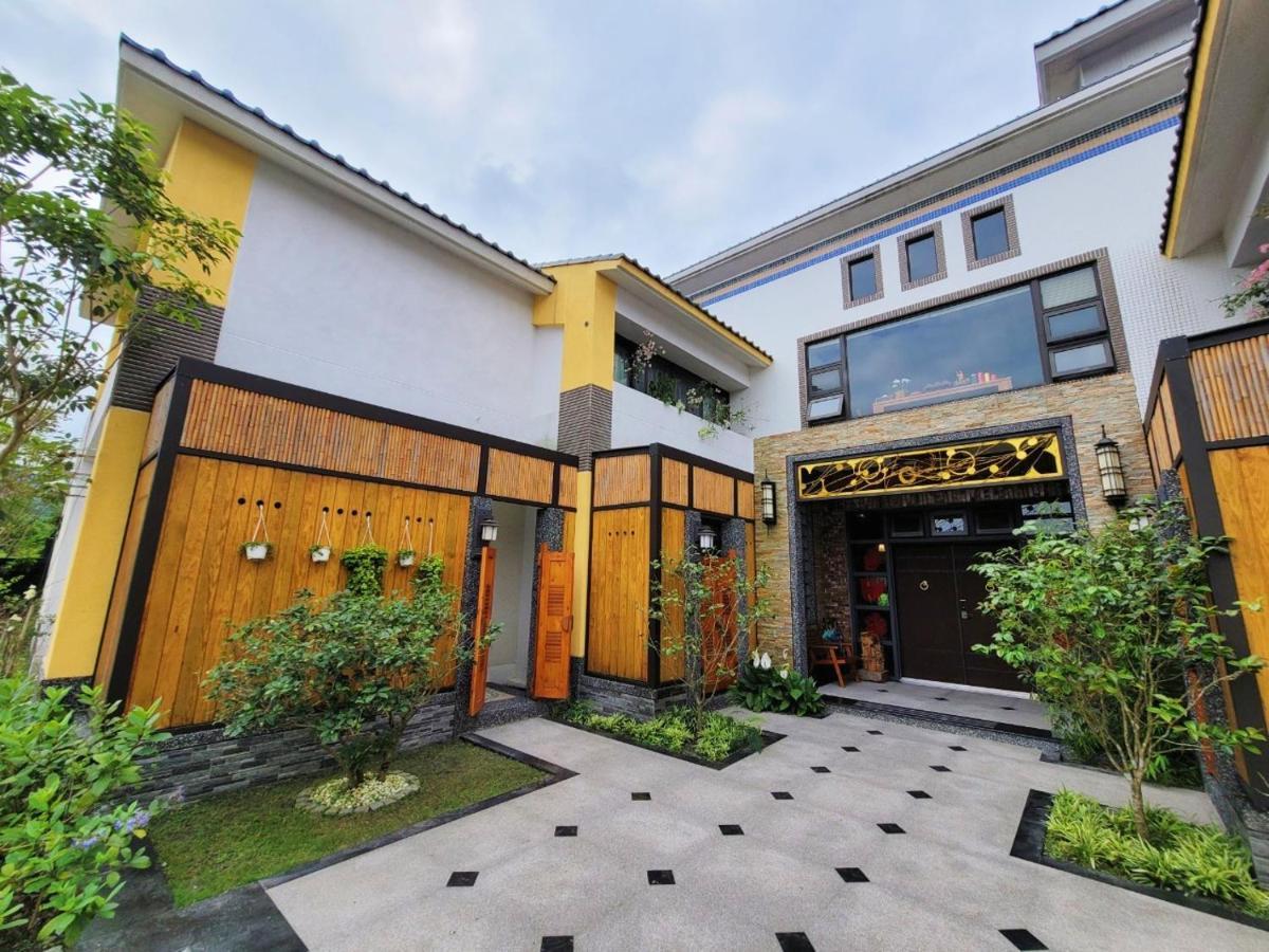 山花映水紅莊園民宿 Apartment Yuemei ภายนอก รูปภาพ